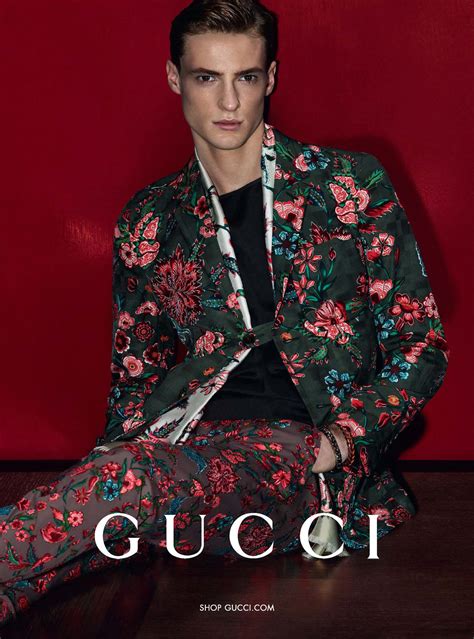 gucci model men|man wearing Gucci.